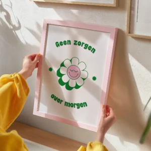 Christelijke poster uitspraak Jezus